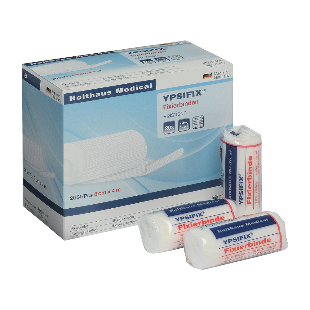 Mull- und Fixierbinden