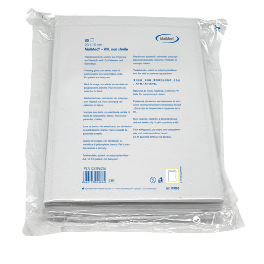 MaiMed-Waschhandschuh unsteril aus Vlies