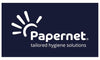 Papernet Doppelrollenspender für Toilettenpapier mit Defend Tech Technologie | Packung (1 Stück)