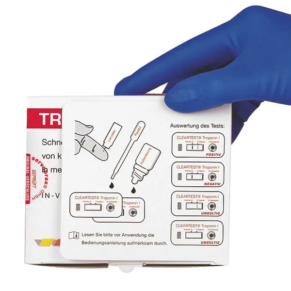 Cleartest® Troponin I Vollblut Infarkt-Test