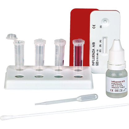Cleartest Influenza Type: A & B Pack: 5 tests | Pack (5 tests)