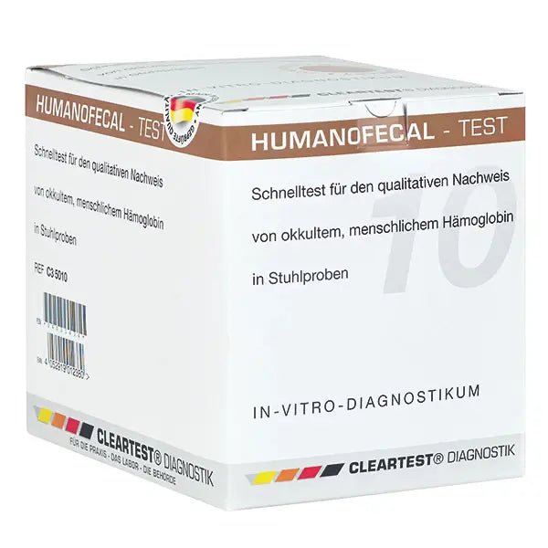 Cleartest Humanofecal, Pack: 10 tests | Pack (10 tests)