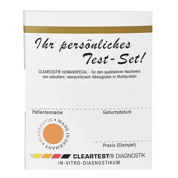 Cleartest Humanofecal, Pack: 10 tests | Pack (10 tests)