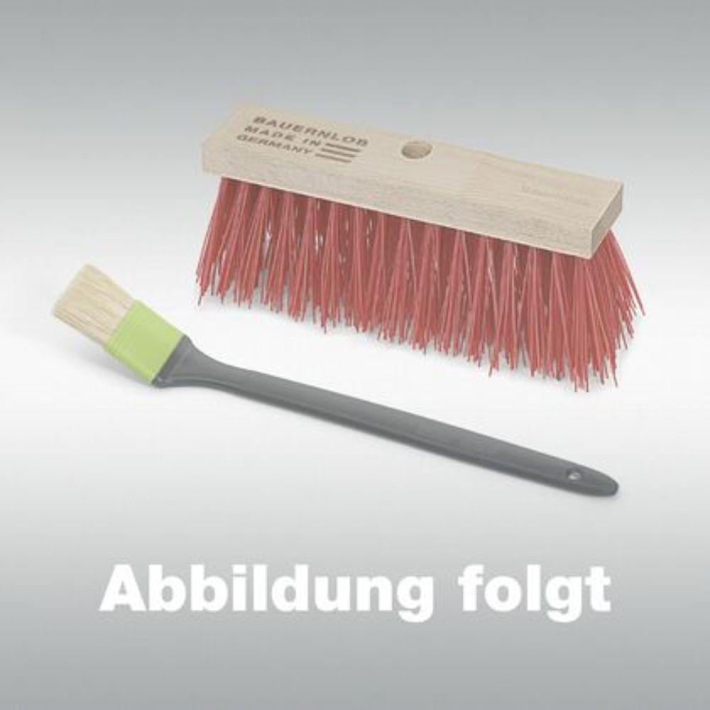 Ein Nölle Profi Brush Aquarellpinsel Rotmarderhaar Imitat mit vernickelter Zwinge von Nölle Profi Brush Bürsten- & Pinseltechnik e.K. wird auf einem hellgrauen Hintergrund angezeigt. Unten wird „Abbildung folgt“ angezeigt.