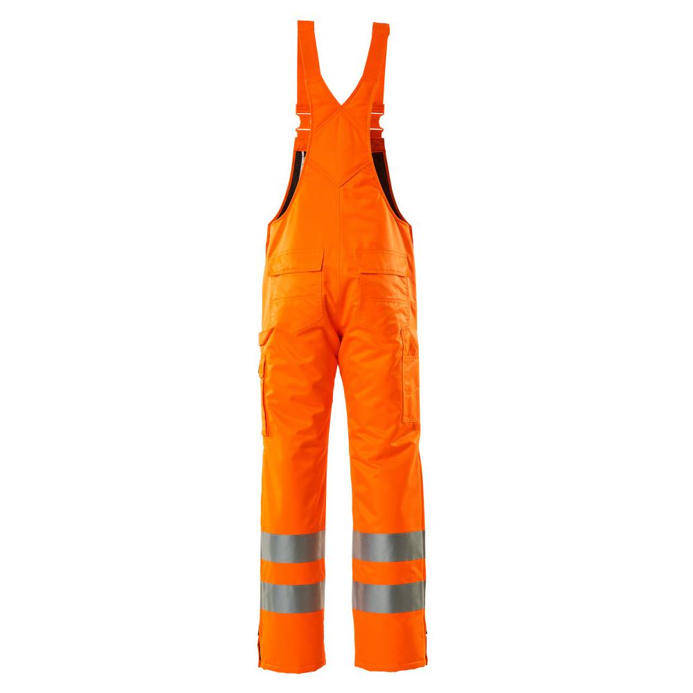 MASCOT® Lech winter dungarees, hi-vis orange