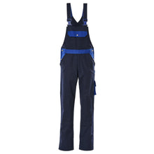 MASCOT® Monza dungarees, navy/grain blue