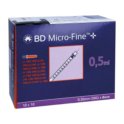 Micro-Fine Plus Insulinspritze | Packung (100 Stück)
