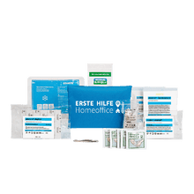Erste Hilfe Tasche Home Office blau