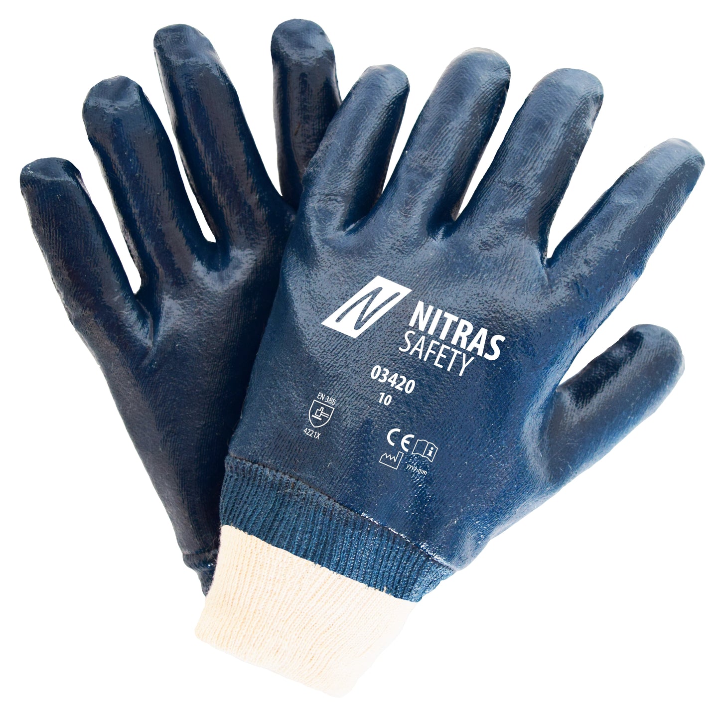 NITRAS Nitrilhandschuhe, blau