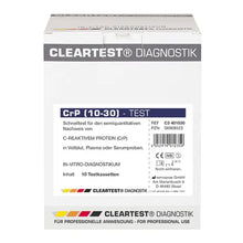 Cleartest CrP (10/30) Cut Off: 10mg/l Reference: 30mg/l Pack: 10 tests | Pack (10 tests)