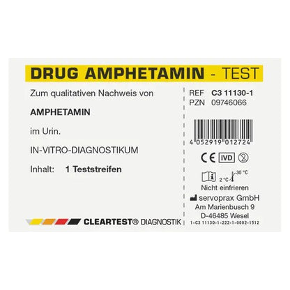 Cleartest Drogentest Tetrahydrocannabinol Testkassette