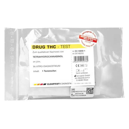 Cleartest Drogentest Tetrahydrocannabinol Testkassette