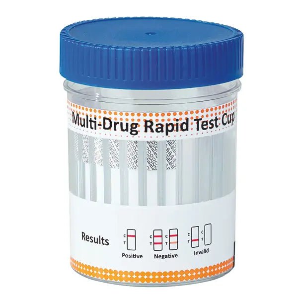 Cleartest Multi Drug Discreet ECO Urine Drug Test Cup, 5-fold *** Single Test | Piece (1 test)