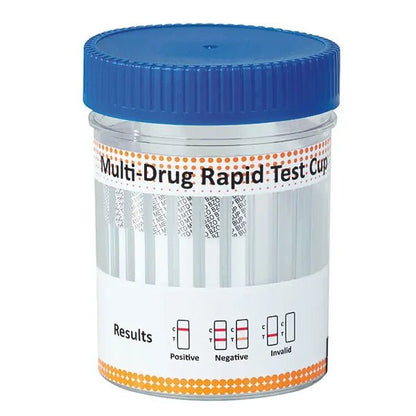 Cleartest Multi Drug Discreet ECO Urine Drug Test Cup, 8-fold *** Single Test *** | Piece (1 test)
