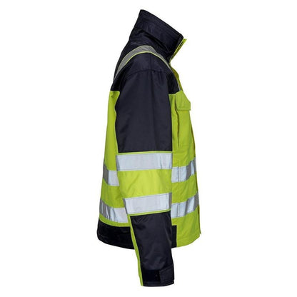 MASCOT® Genova Winterjacke, hi-vis gelb/marine