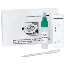 Cleartest Campylobacter test, from stool