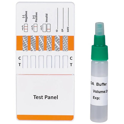 Cleartest Multi Drug Wischtest 12-fach Drogenkombination, Testplatte