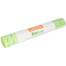 Ein 5er-Pack DEISS 6072 biologisch abbaubare Müllbeutel (650+550x1350x0,022 mm, natur) von EMIL DEISS KG (GmbH + Co.)-perfekt für umweltfreundliche Verpackungsmaterialien oder Versandverpackungen.