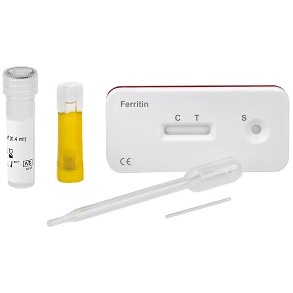 Cleartest Ferritin Pack: 10 test cassettes | Pack (10 tests)