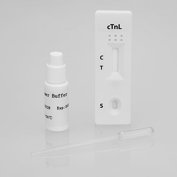 Cleartest light Troponin I Pack: 5 test cassettes, including accessories | Pack (5 tests)