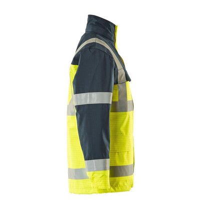 MASCOT® Lungern Parka Multisafe, hi-vis yellow/navy