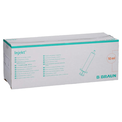 Injekt Solo Spritze, 10ml Luer-Ansatz, exzentrisch | Packung (100 Stück)