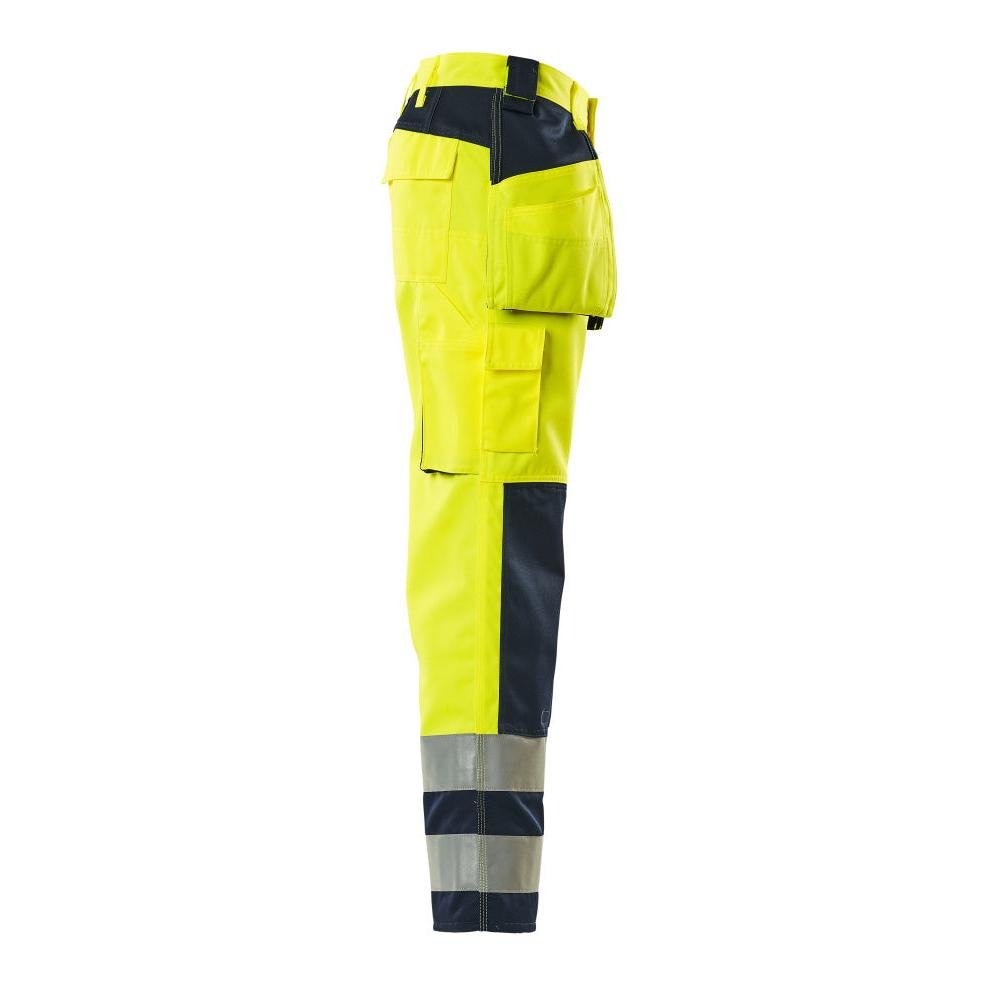 MASCOT® Almas Handwerkerhose, hi-vis gelb/marine