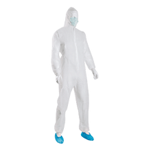 Einweg-Set Schutzbekleidung mit Overall XXL