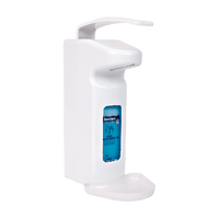 Disinfectant dispensers with 500-ml and 1,000-ml bottles