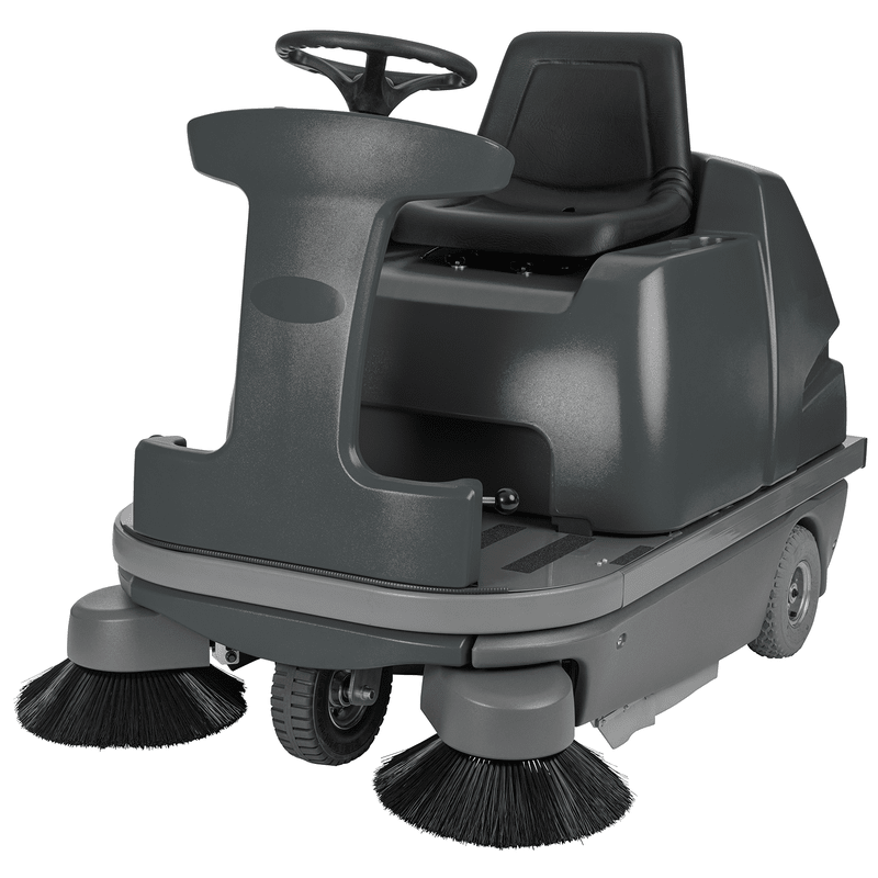 Numatic Aufsitz-Kehrsaugmaschine NU 12 TRS mit 2. Seitenbesen | Packung (1 Stück)