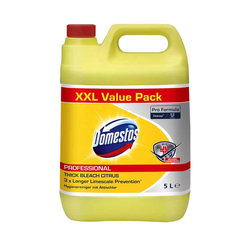 Domestos Pro Formula Citrus Fresh, hygiene cleaner with citrus freshness