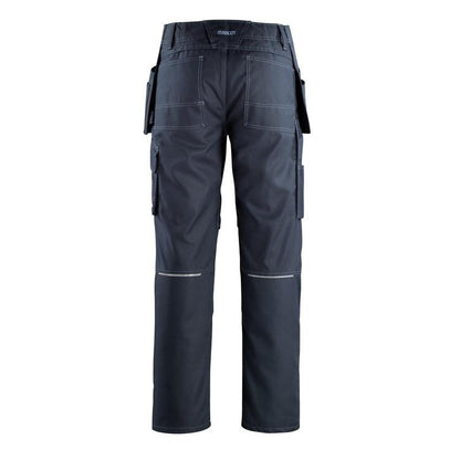 MASCOT® Springfield craftsman trousers, black-blue