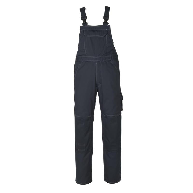 MASCOT® Newark dungarees, black-blue