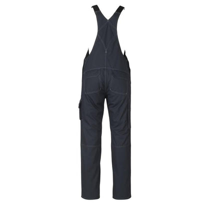 MASCOT® Newark dungarees, black-blue