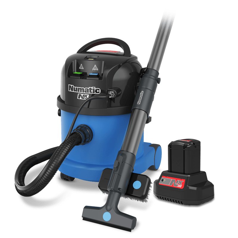 Numatic battery spray extraction device CTB370NX/1 X-Tract, blue, accessory set CTX170 | Pack (1 piece)