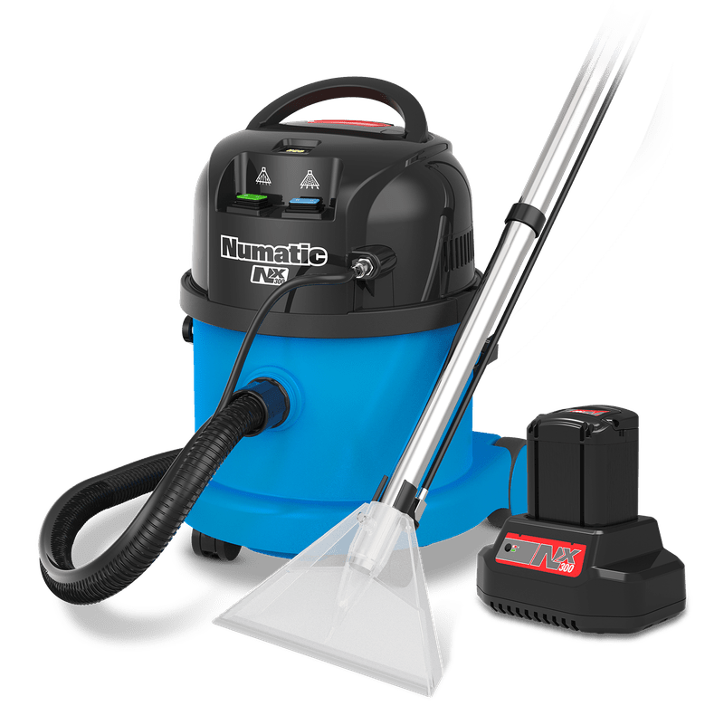Numatic battery spray extraction device CTB370NX/1 Carpet, blue, accessory set A40B(B) | Pack (1 piece)