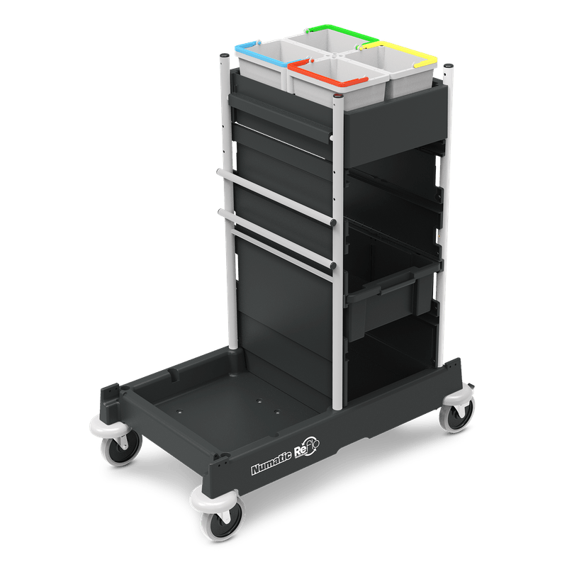 Numatic cleaning trolley SM0 (Reflo) without press set, without waste unit | Pack (1 piece)