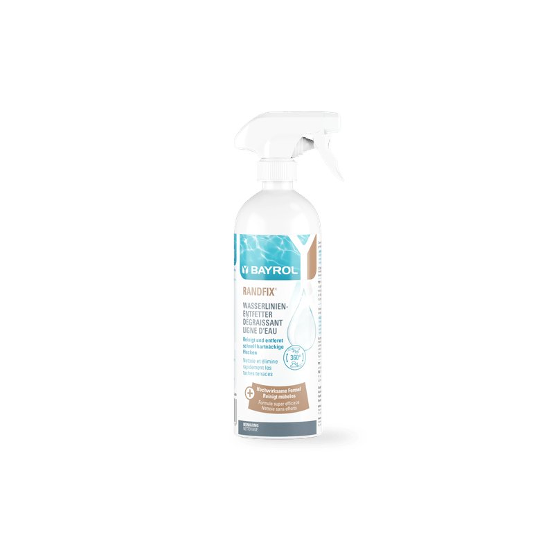 BAYROL Randfix Spray 0.7L quickly and reliably removes dirt and grease edges | Bottle (700 ml) 