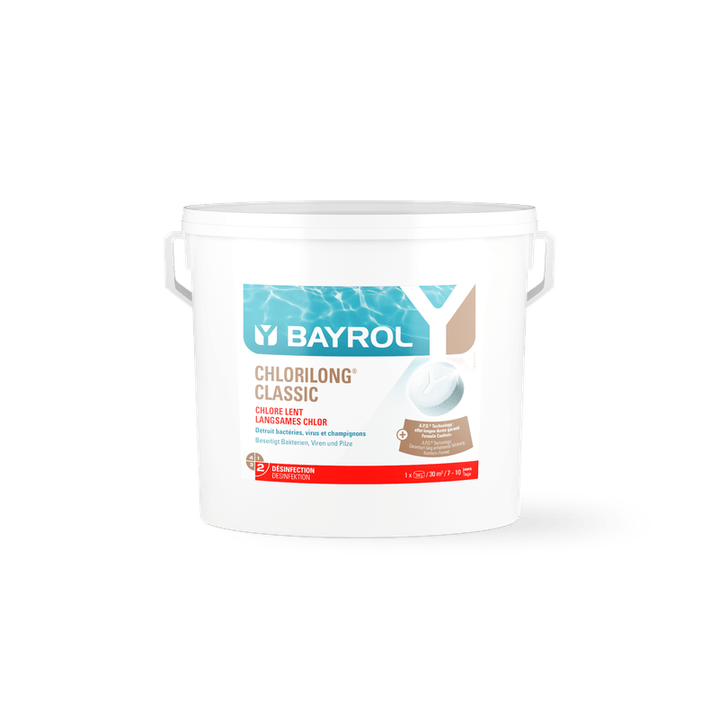BAYROL Chlorilong® CLASSIC langsamlösliche Chlortabletten für Pools