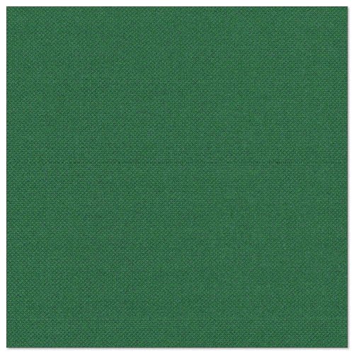 A square green fabric with finely textured surface and a faint horizontal seam, as elegant as PAPSTAR 50 napkins "ROYAL Collection" 1/4-fold 40 x 40 cm green from PAPSTAR GmbH.