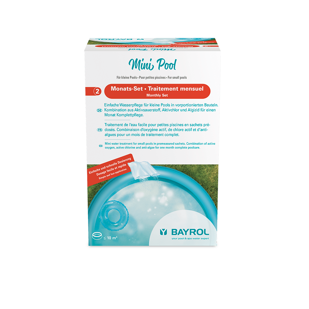BAYROL Mini Pool & Spa Monats-Set 0,6 kg Dauerdesinfektion Monats Komplettpflege | Dose (600 g)