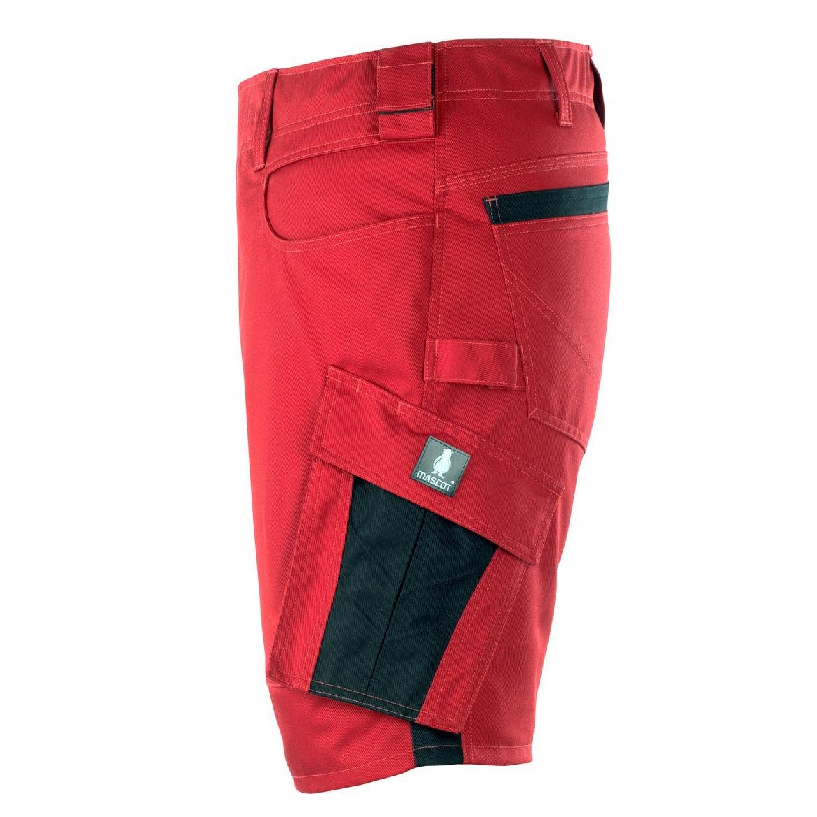 MASCOT® Stuttgart shorts, red/black