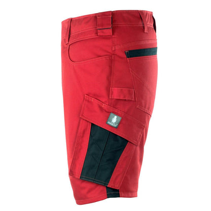 MASCOT® Stuttgart shorts, red/black