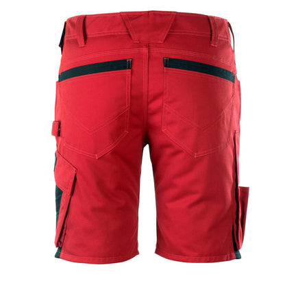 MASCOT® Stuttgart shorts, red/black
