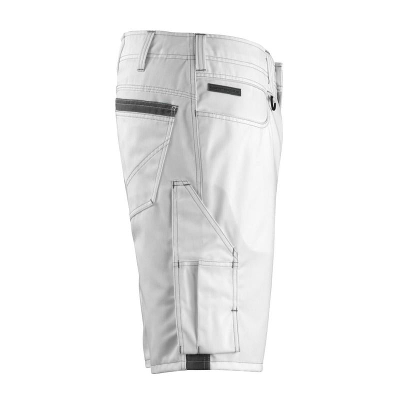 MASCOT® Stuttgart shorts, white/dark anthracite
