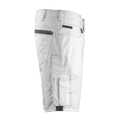 MASCOT® Stuttgart shorts, white/dark anthracite