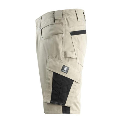 MASCOT® Stuttgart Shorts, hellkhaki/schwarz