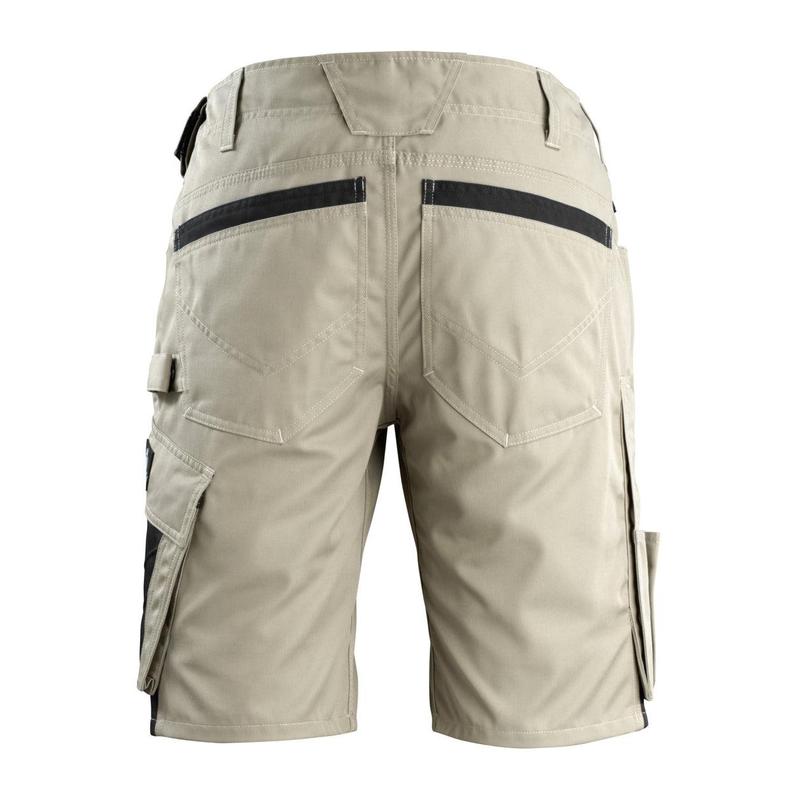 MASCOT® Stuttgart Shorts, hellkhaki/schwarz