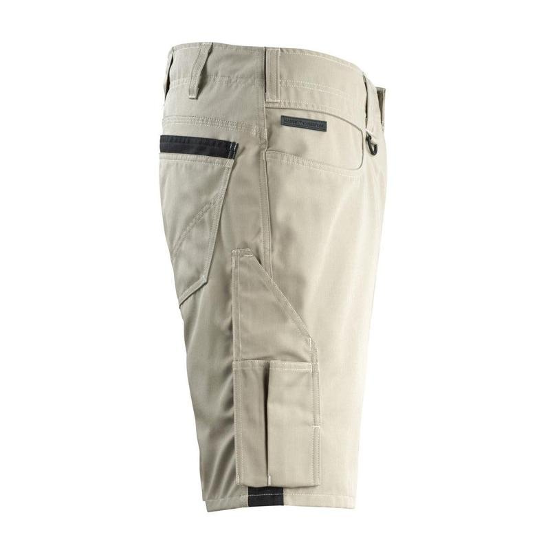 MASCOT® Stuttgart Shorts, hellkhaki/schwarz