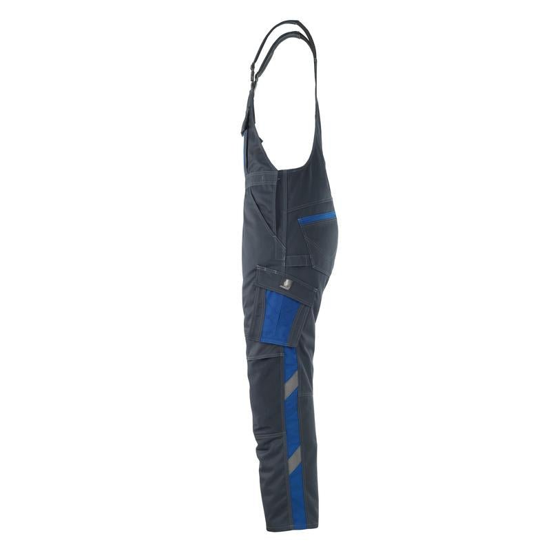 MASCOT® Leipzig Latzhose, schwarzblau/kornblau